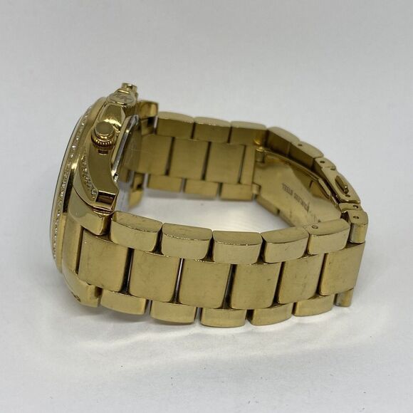 Michael Kors MK5166 Women's Gold Stainless Steel Analog Dial Quartz Watch MP58 - Picture 9 of 12